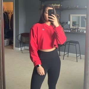 Champion Cropped Sweatshirt